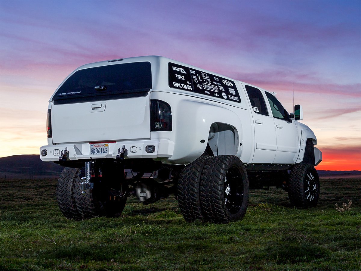 Built To Grab Your Attention, Chevrolet 3500 Lifted Dually