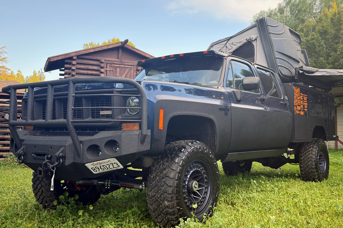 Chevy Lean Rig 1973 Chevy Crew Cab Cummins 12-Valve Diesel Survival Rig