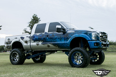 Custom Painted 2011 Super Duty With An Attitude!
