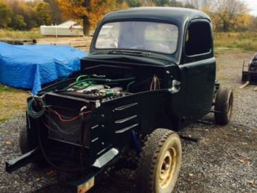 Ebay Find: 1948 Ford F100 With A 300d Diesel Engine!