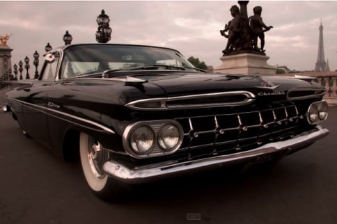 Video: Chopped And Dropped '59 El Camino Paris Style
