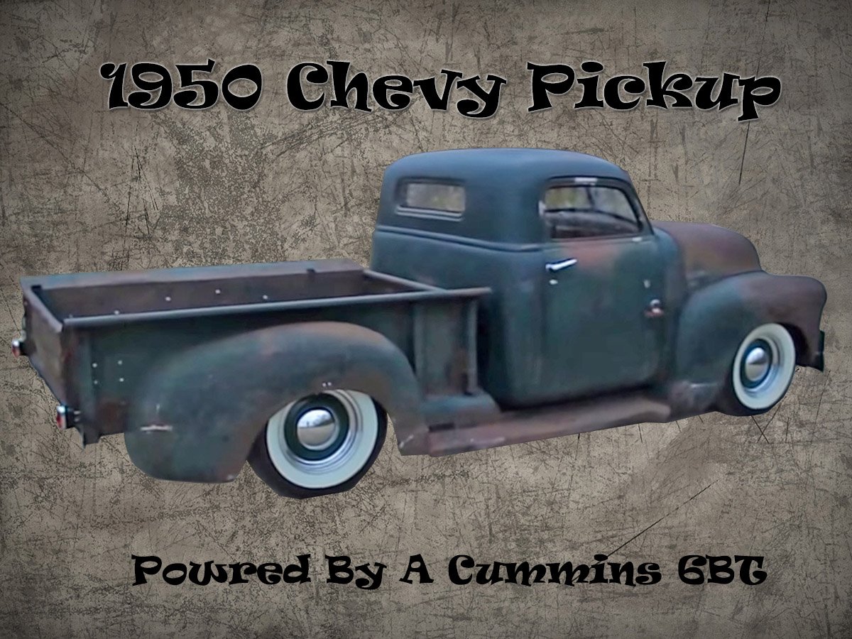Video: Classic Chevy Pickup Gets Reborn With 6BT Power