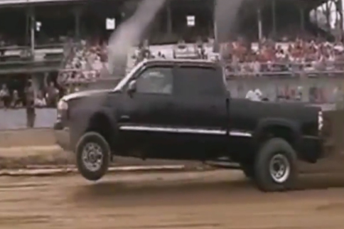 Video: Duramax Power On Display, Popping Wheelies Down The Track