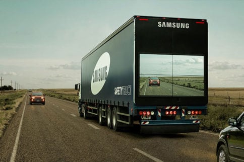The Samsung “Safety Truck” Is A See-Through Revelation