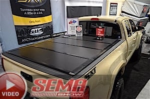 SEMA 2015: ATC Truck Covers Rocks The New SXT Tonneau Cover