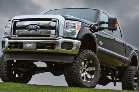 Zone Offroad's Suspension Lifts For 2011-16 Ford Super Duty