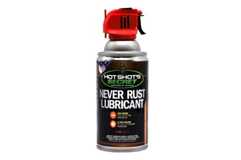 Hot Shot's Secret Introduces Never Rust Spray Lubricant